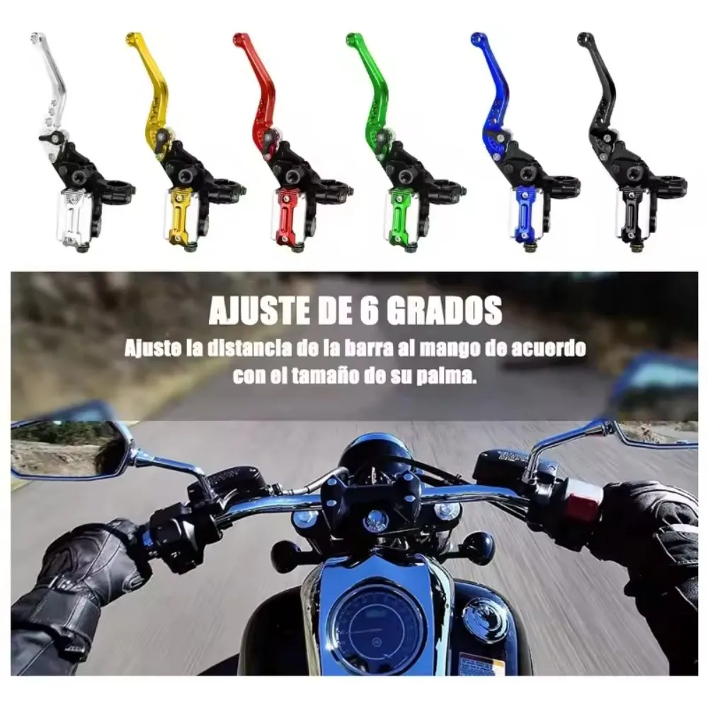 

Universal 22mm Handlebar Hydraulic Brake Master Cylinder for Street Bikes & Scooters