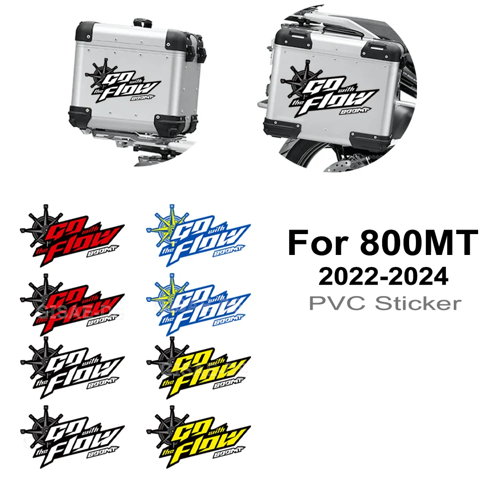 For CFMOTO CM MOTO 800MT Explore Edition 800 MT Touring Trunk Luggage Panniers Aluminium Cases Stickers Decals 2022 2023 2024