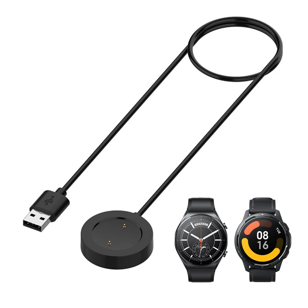 Watch Charging Dock For Xiaomi Watch S1/S1 Active/Mi Watch Global Version USB 1M Charger cable Smartwatch Accessories