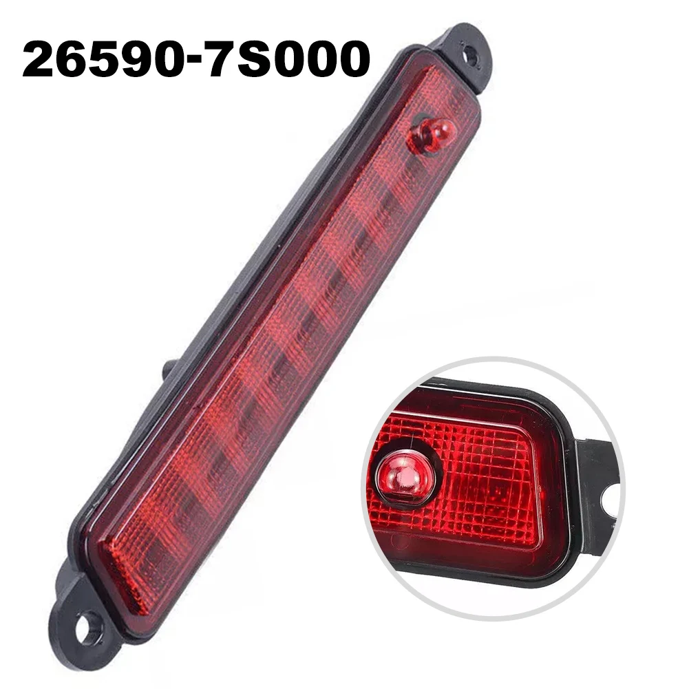 High Performance Brake Light Brake Light High Mount Red 3rd Brake Light ABS PC Construction Direct Installation