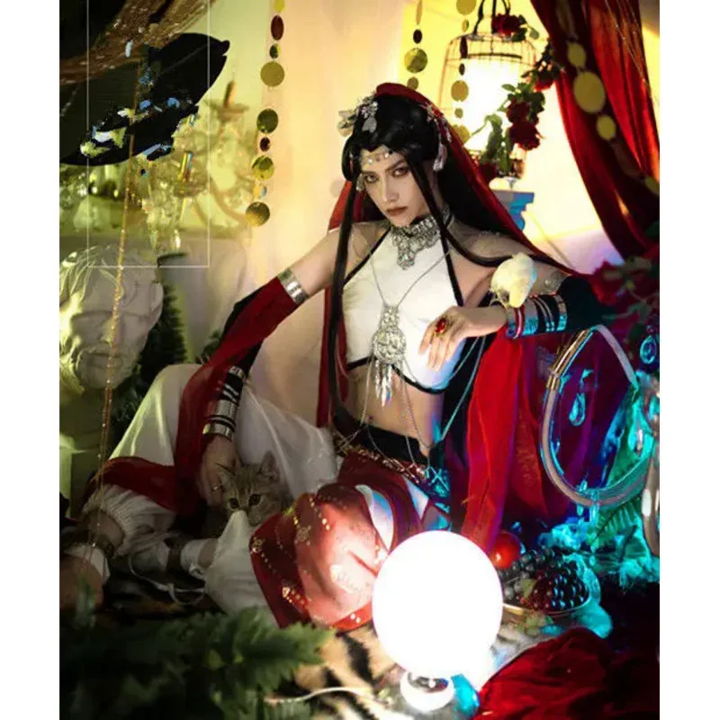المسلسل التلفزيوني الصيني TGCF Tian Guan Ci Fu Xie Lian Hua Cheng أزياء تنكرية X IE Lian Yue Shen Loulan Cos فستان Hanfu مجموعة كاملة