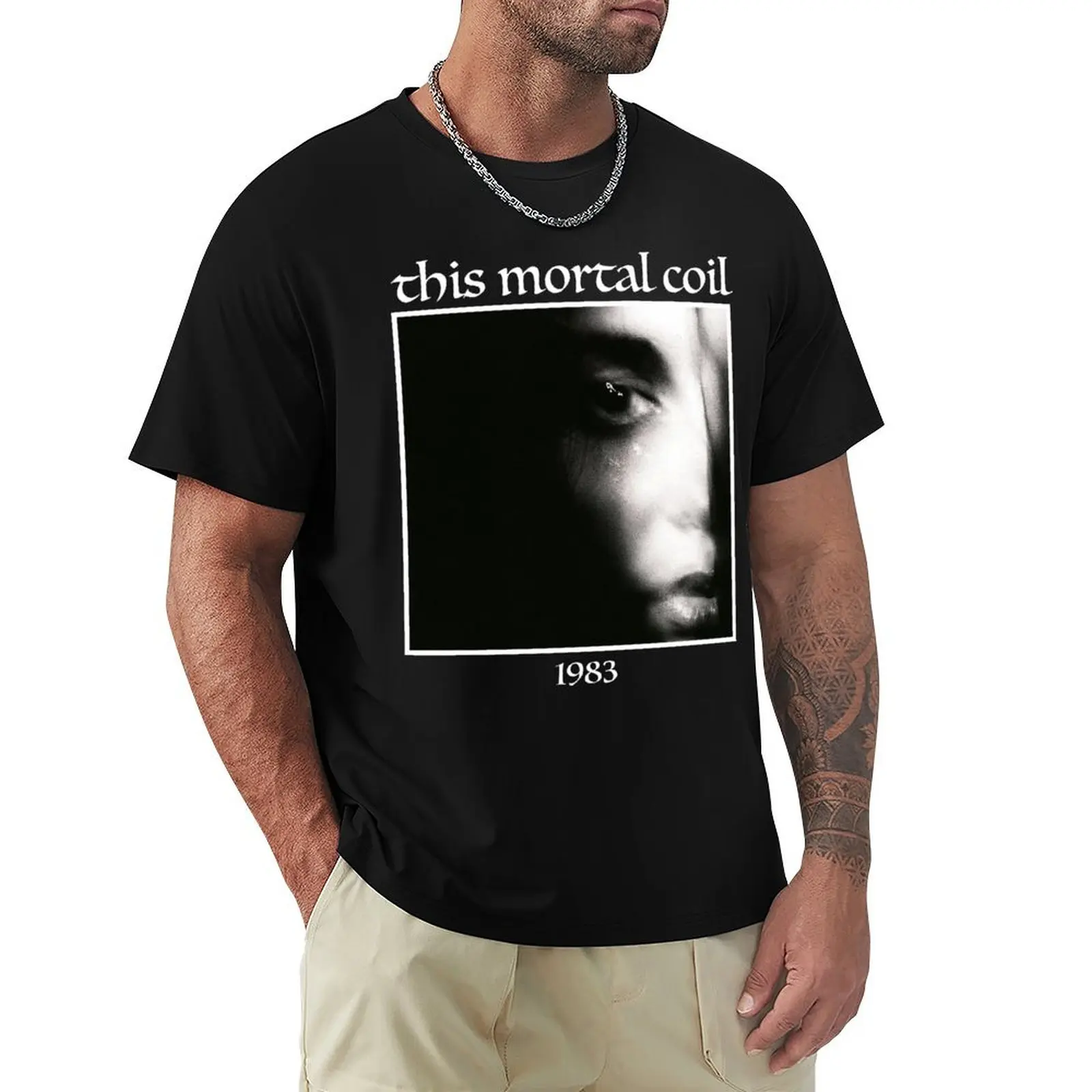 

This Mortal Coil 1983 T-Shirt Fashion Letter Print T-Shirt