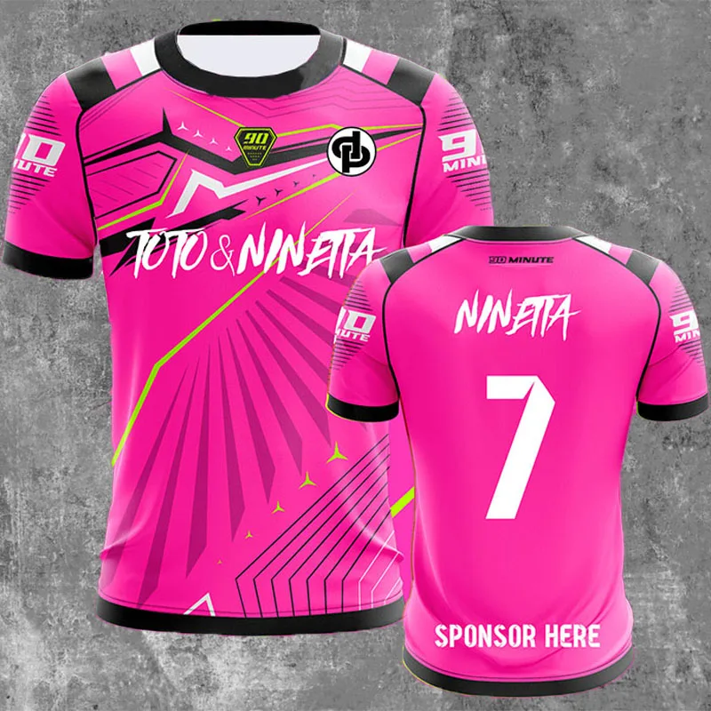 

2025 Summer Hot Men's T-shirt 90-minute Series Loose Breathable 3D Printed Short-sleeved Men's Sports Fitness Tops Oversized Tee