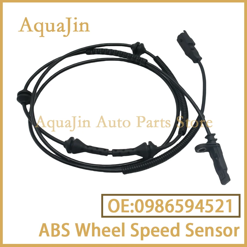 

0986594521 Датчик скорости заднего левого и правого колеса ABS для Citroen C6 TD седан 2.2L 2.7L Peugeot 407 6D Coupe 6C SW 6E Подходит для OE Auto