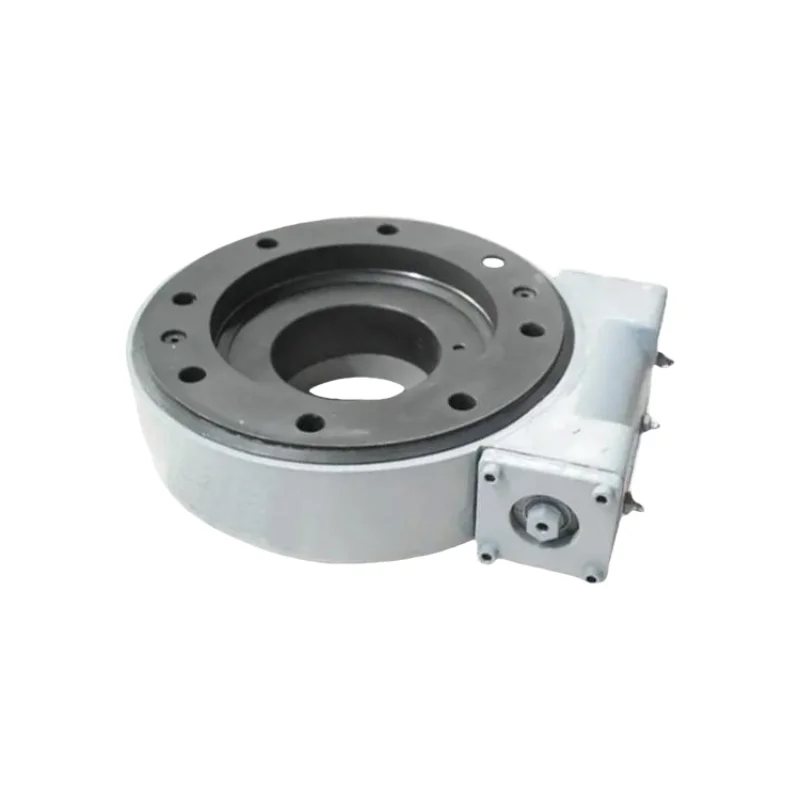 Closed Worm Gear and Rotary Drive for SE7 Precision Slewing Bearing for Rotating Machinery with Cross Roller Feature
