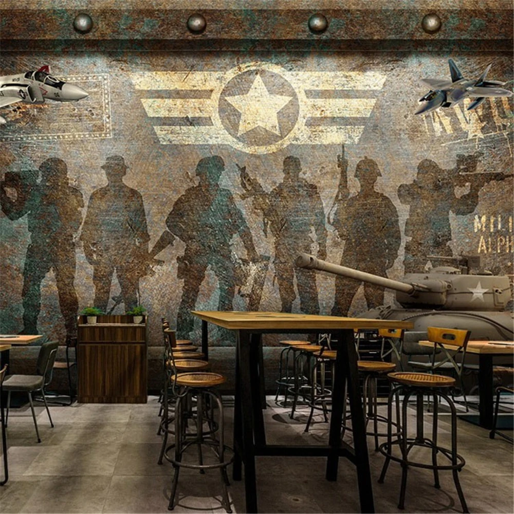 custom 3d large wall mural HD TV backdrop photo wall paper 3d wall murals wallpaper Stickers home decor military weapons