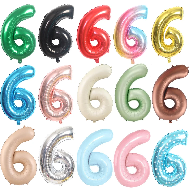 32 pulgadas: La Mejor Elección para Decorar Cumpleaños con Tema Números Vintage en Color Chocolate