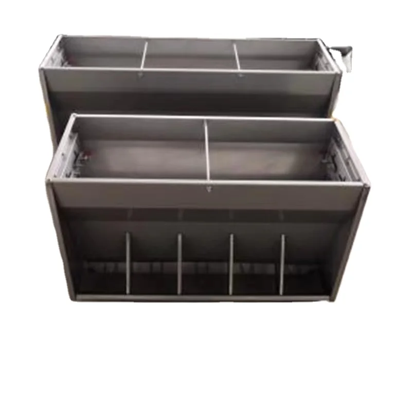 

Double-Sided Stainless Steel Pig Feeder Trough With Auto Application Polished Finish For Pig Feeding & Drinker Equipment