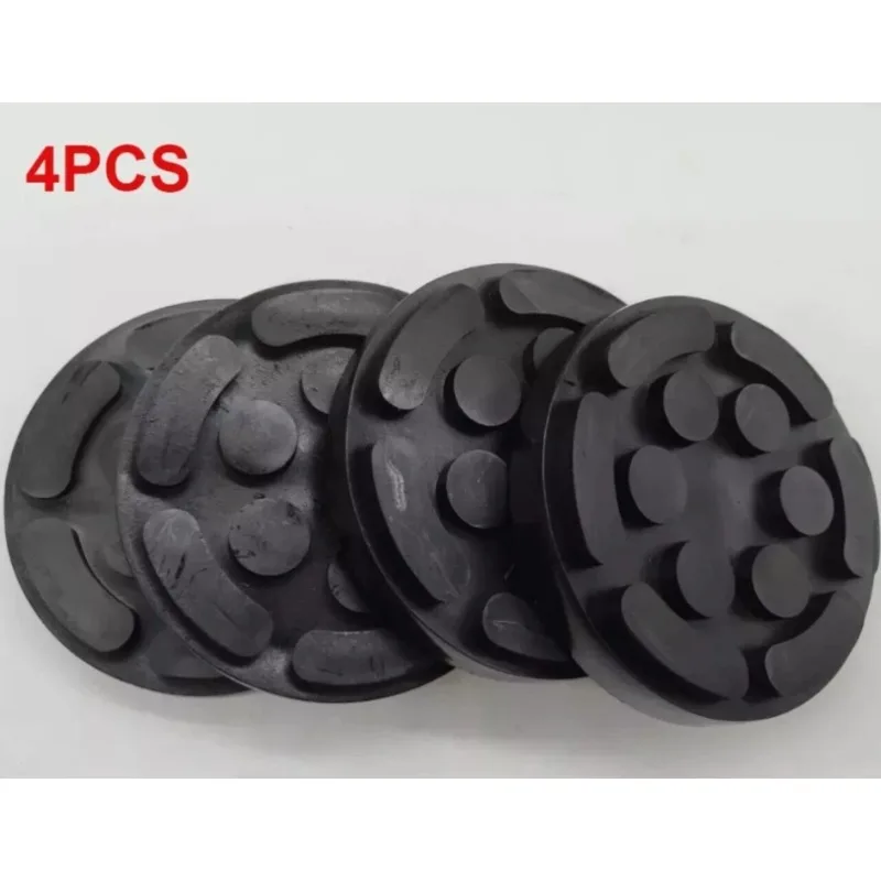 

4pcs 140mm Round Rubber Arm Pad Lift Pad For Auto Lift Car Auto Truck Hoist