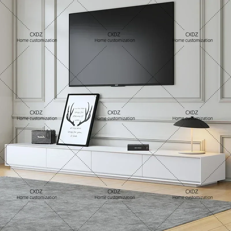 XXWood Mobile Tv Table Living Room Modern Display Luxury Drawers  Storage Tv Stands Universal Muebles Trendy Furnitu