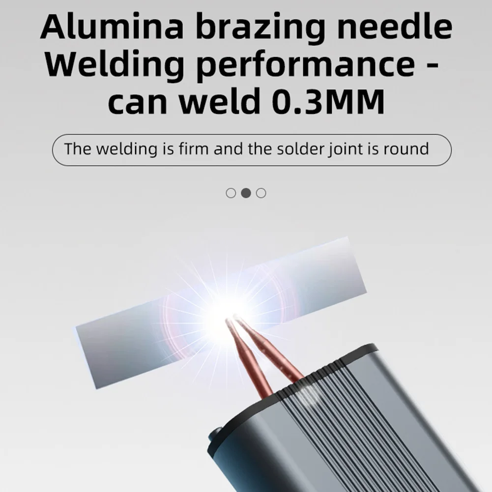 

Handheld Spot Welding Machine Digital Display Energy Storage Spot Welding Machine Automatic & Manual Modes for 18650 Battery