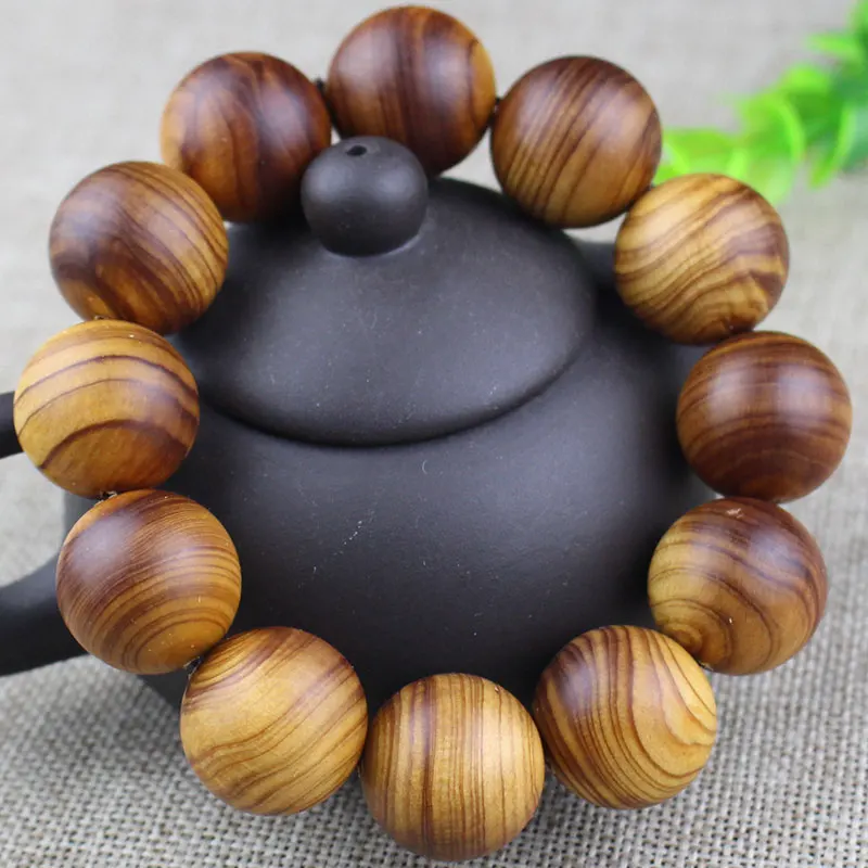 Old Material Taihang Cliff Cypress Bracelet Personality Beads Men and Women