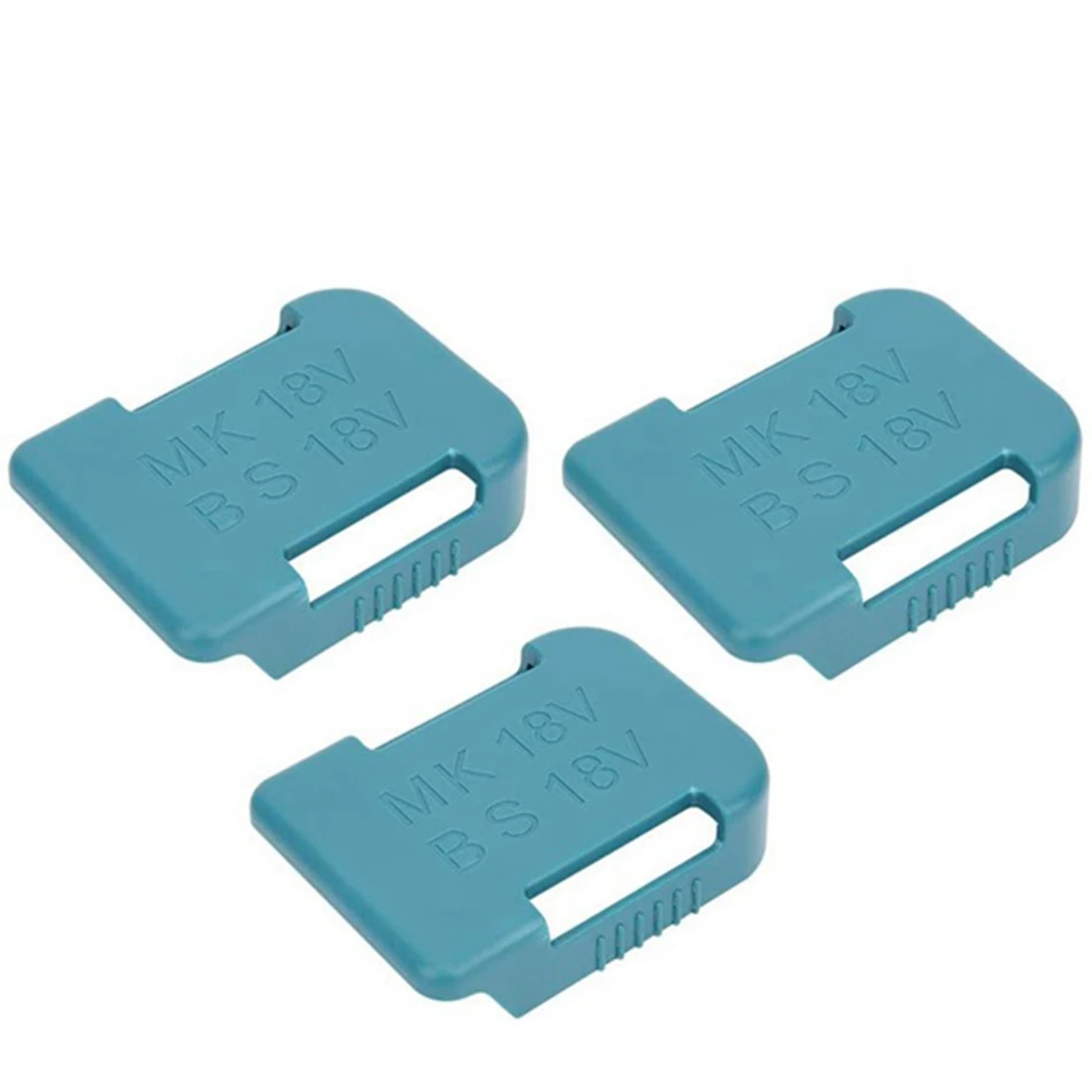 ABFKL 10 Pcs New for Makita 18V Fixing Devices Battery Storage Rack Holder Case(Blue)