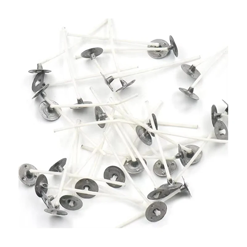 100 sztuk/worek 8-20cm Lampwick bezpieczny, nisko dymny bawełniany, tkany rdzeń woskowy świeca DIY produkcji wstępnie woskowanych knotów dla akcesoria na domowe przyjęcie