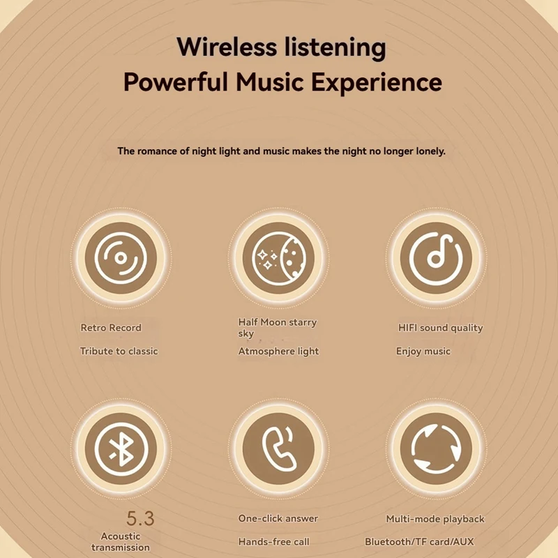 Lettore Bluetooth vintage Suono stereo Effetti sonori stereo Radio Disco in vinile Piccolo lettore CD stereo domestico