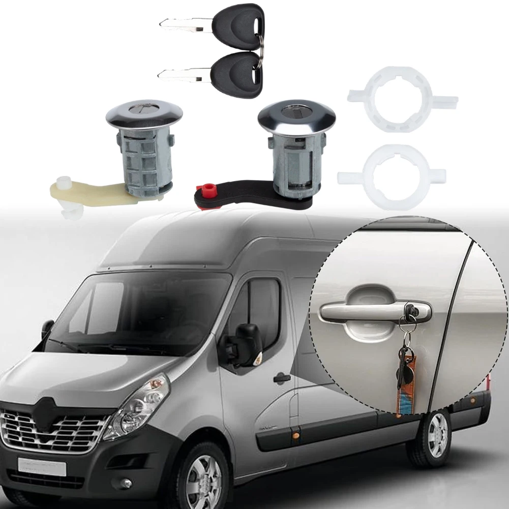Door Lock Assembly R-Type for Renault For Master 1998-2016 and Movano OEM 7701470944 7701470945 Direct Replacement