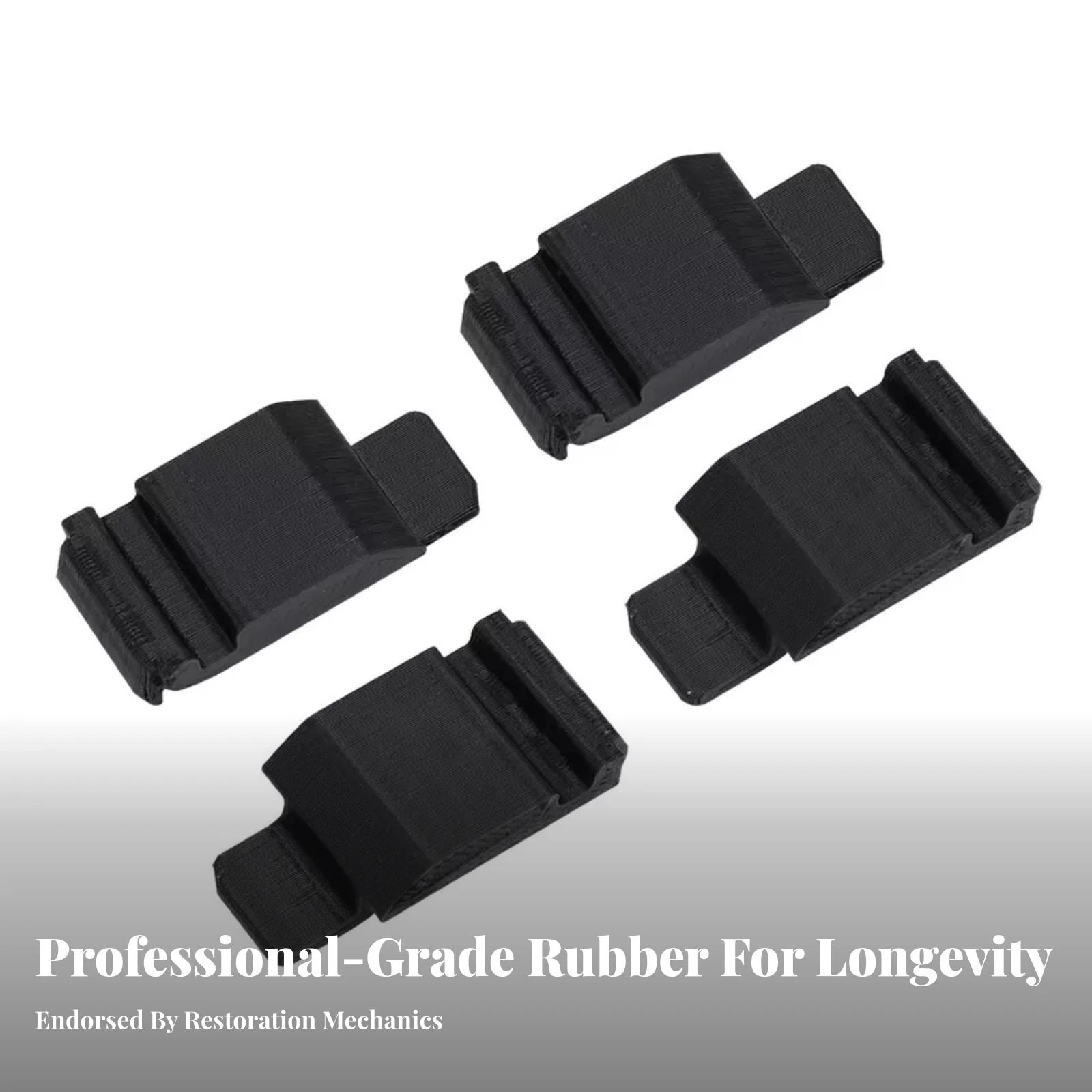 4 Pieces Door Lock Striker Fix Easy Install Door Lock Striker Cushion Strike Plate Form-Fitting Hardware Long-Lasting