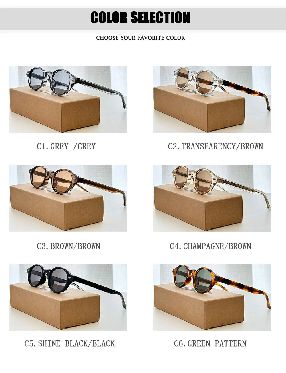 Vintage Sonnenbrillen Für Männer Oval Mode Sonnenbrillen Outdoor Oculos Urlaub Gläser Sonnenbrille Dropshipping Gafas Lentes Lunette – Detail 14