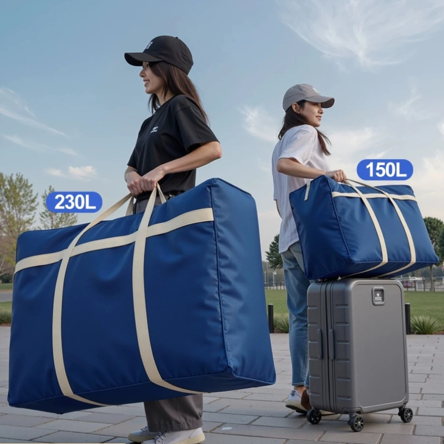 Large Capacity Extra Thick Moving Packing Bag Luggage Bag for Clothes And Quilts Storage Home Organization Special Use Bag