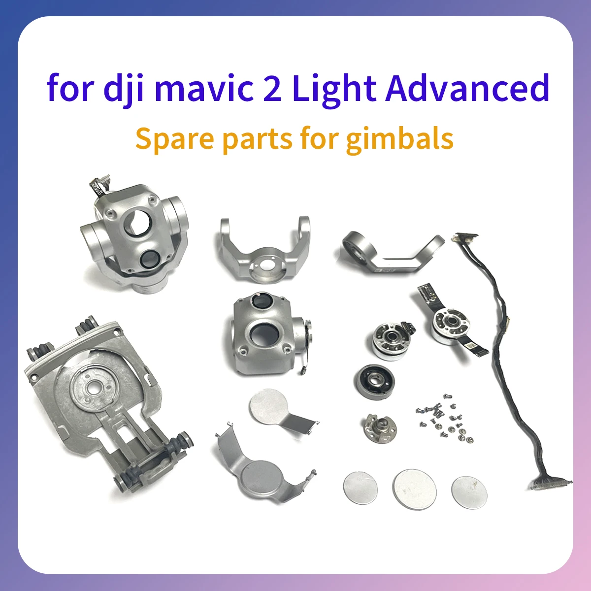 

Original Mavic2 Light Advanced gimbal arm YRP motor upper and lower bracket signal line cover plate for DJI drone accessories