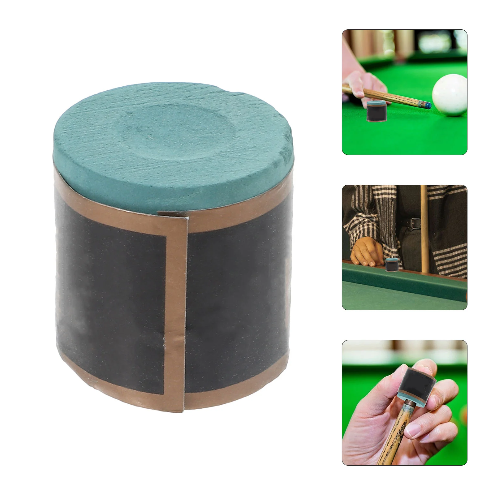 Taco de bilhar giz azul útil acessório de taco de bilhar melhorado experiência de jogo suprimentos de bilhar giz para varas de bilhar