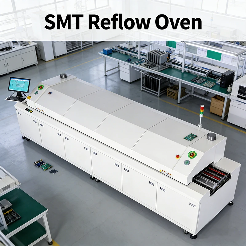 Stock in USA Smt Assembly Equipment YX830-N Reflow Vapor Phase Reflow Oven Pick and Place Machine Product Line