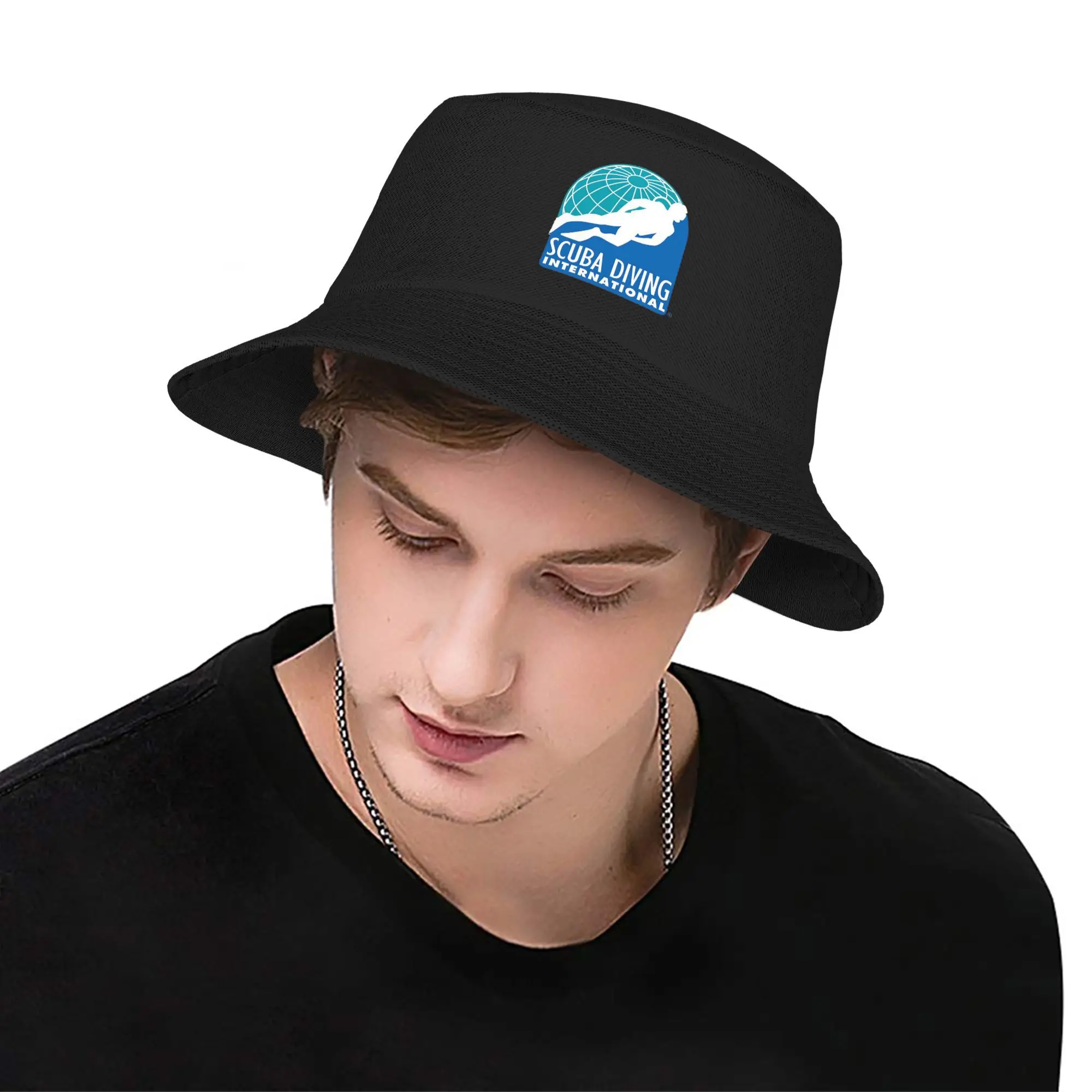 

Scuba Diving International (SDI) Bucket Hat Panama For Kids Bob Hats Outdoor Fashion Reversible For Summer Beach Fishing Caps