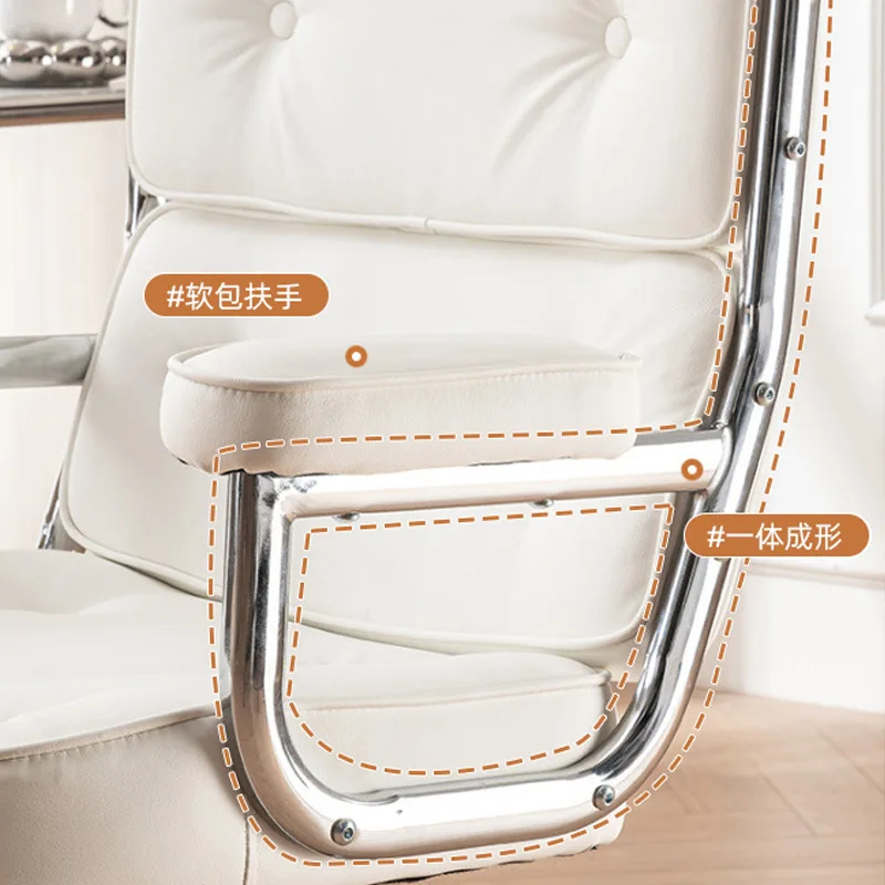 

Настраиваемый оптовый легкий роскошный компьютерный стул для домашнего обучения, книжный стол, спальня, макияж, офис, простой отдых