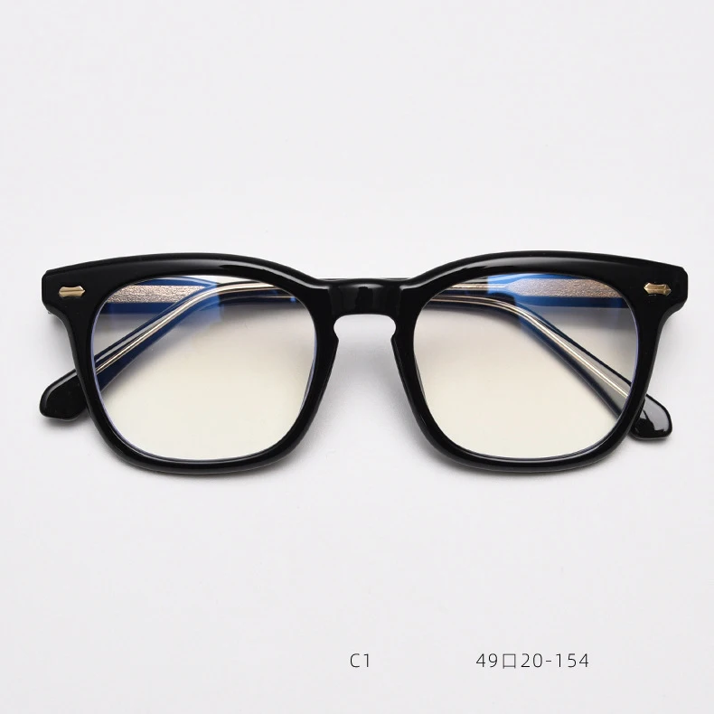 55801 TR90 Retro Anti Blau Licht Blockieren Cat Eye Brille Rahmen Frauen Luxus Designer Brillen für Damen Optische Rahmen