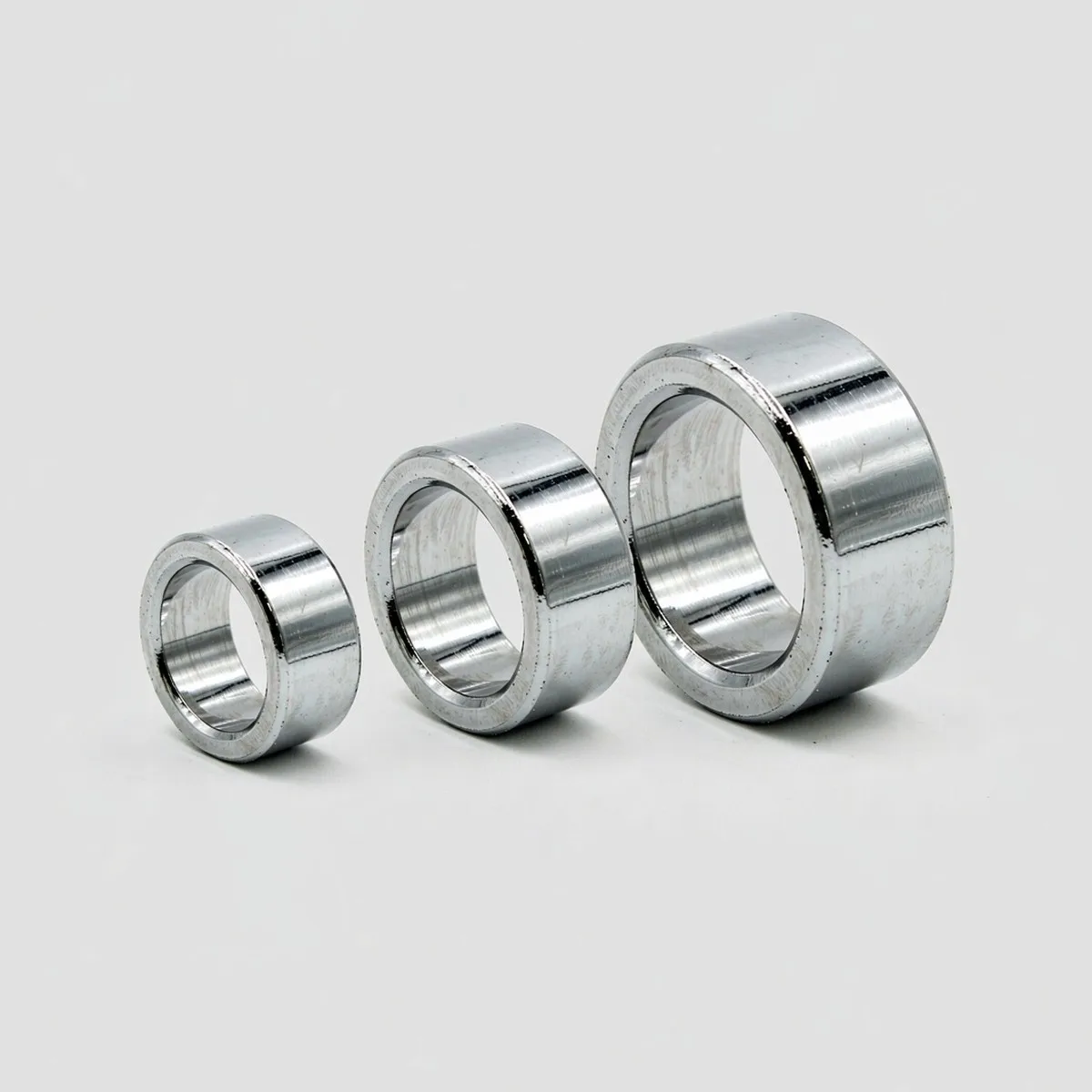 1/10pcs ID 3/4/5mm Bearing Steel Bushing Round Hollow Shaft Sleeve Wear Resistant Guide Spacer OD 4-14mm Length 2-20mm