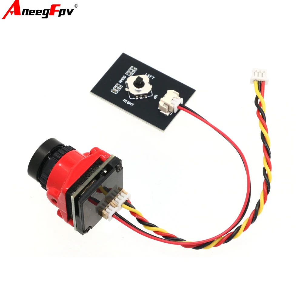 NEW Cmos 1/3 Inch 1800TVL Mini FPV Camera with 2.1mm Lens Power 5V-40V PAL/NTSC OSD Internal Adjustment for RC FPV Racing Drone