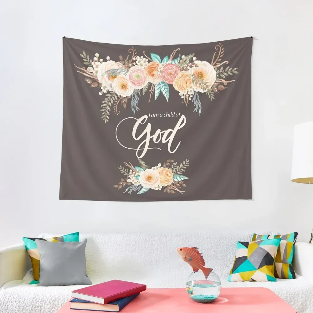 

I am a child of god Tapestry Room Decorating Aesthetic Decor For Room Decorations For Room Bed Decoration Tapestry