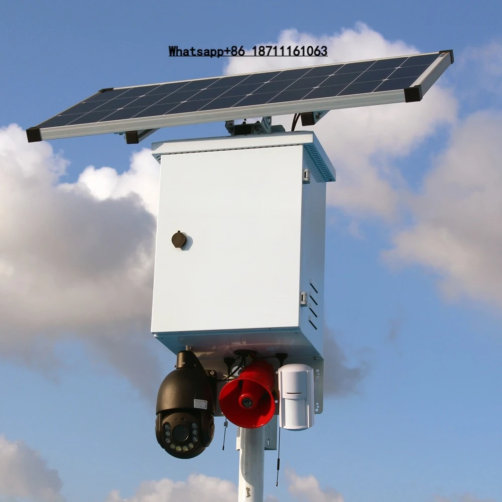 

SZGOING 8MP 4K 200W PIR Alarm Wireless Solar Powered 4G Surveillance System with WiFi Connectivity (Sans Fil Solaire)