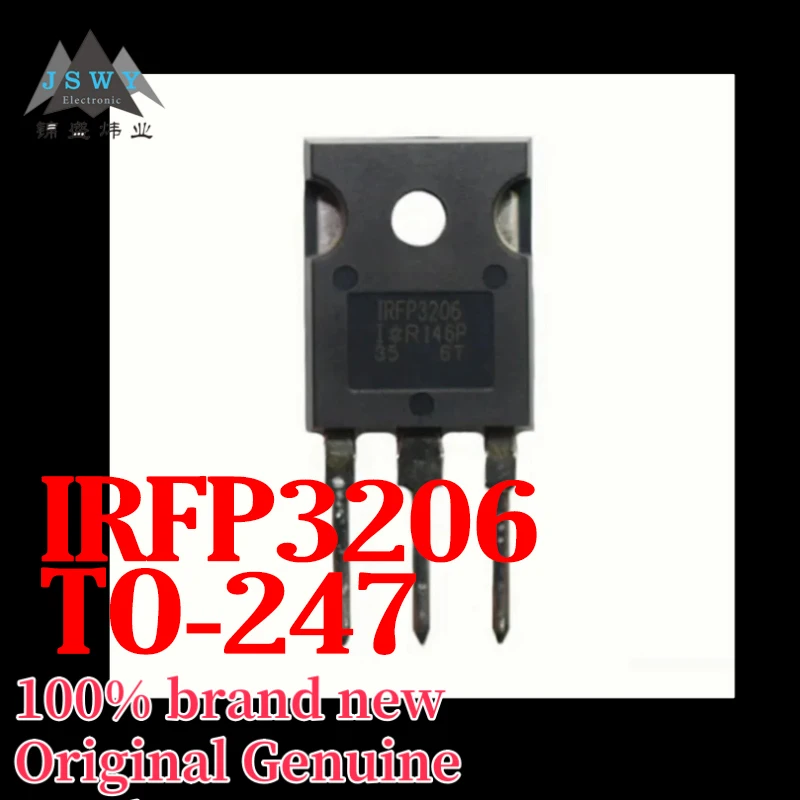 

(5/50pcs) IRFP3206 TO-247 MOSFET In Stock Brand New Electronics Fast Shipping Free Shipping