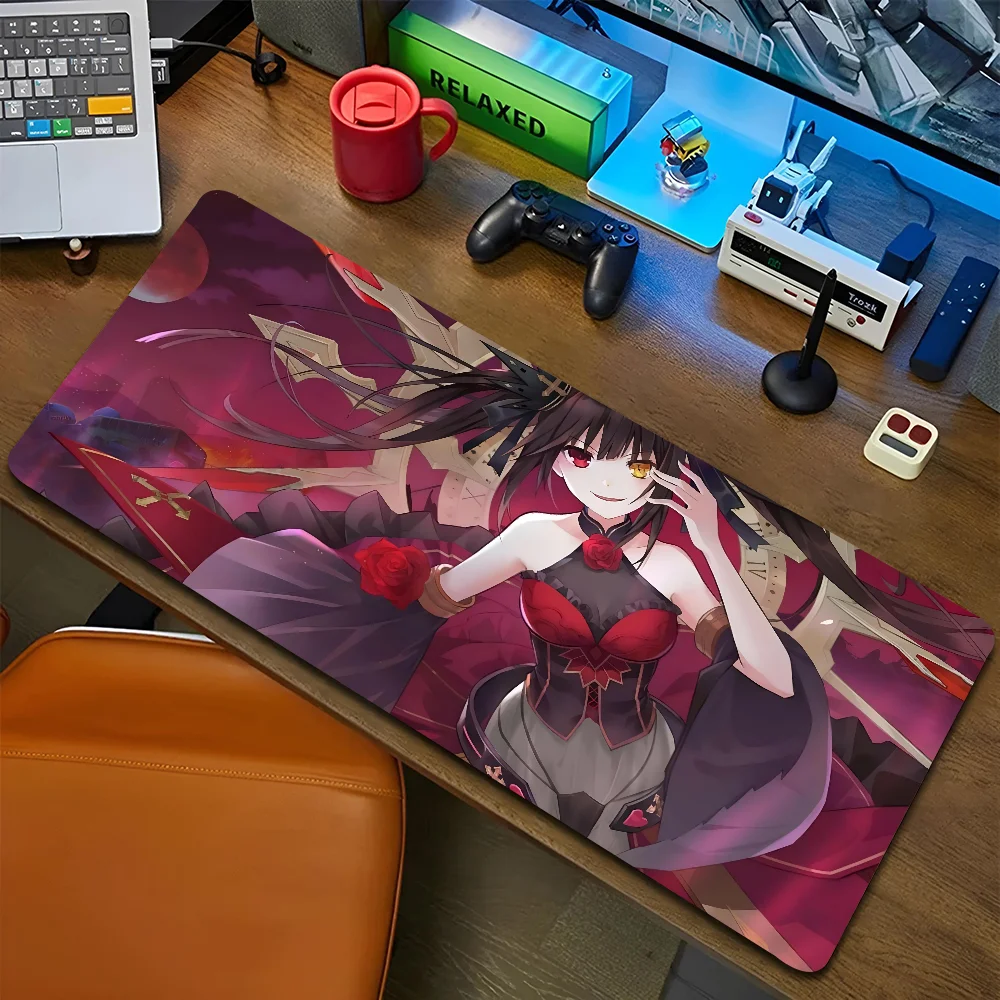 1pc D-DATE A LIVE Princess Non-slip Mouse Pad Suitable For Office Computers Laptops E-sports Game Desk Mats XXL Keyboard