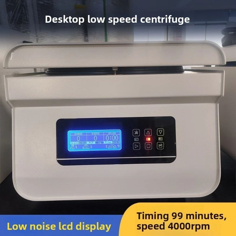 Низкоскоростная настольная центрифуга PRP Лабораторная центрифуга с постоянной скоростью и угловым ротором европейского стандарта