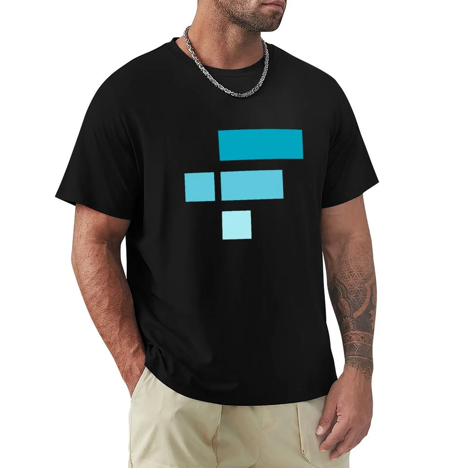 FTX Token Logo T-Shirt t shirt men 100% cotton luxury brand T-Shirt