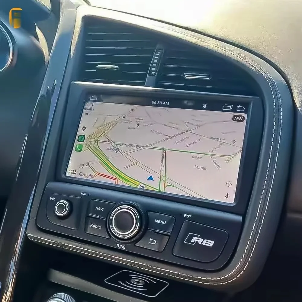 

Android 13 Screen For Audi R8 Spyder V8 V10 Carplay Car GPS Navigation Auto Stereo Head Unit Multimedia Player Car Radio Music