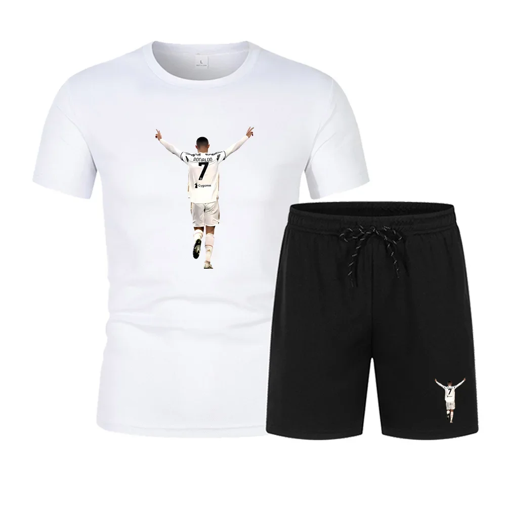 

Sport Shorts Suit Men Casual Men Clothing Mens Joggers Sets Summer Men's Sets Fashion Tracksuit Men Short Sleeve T Shirts