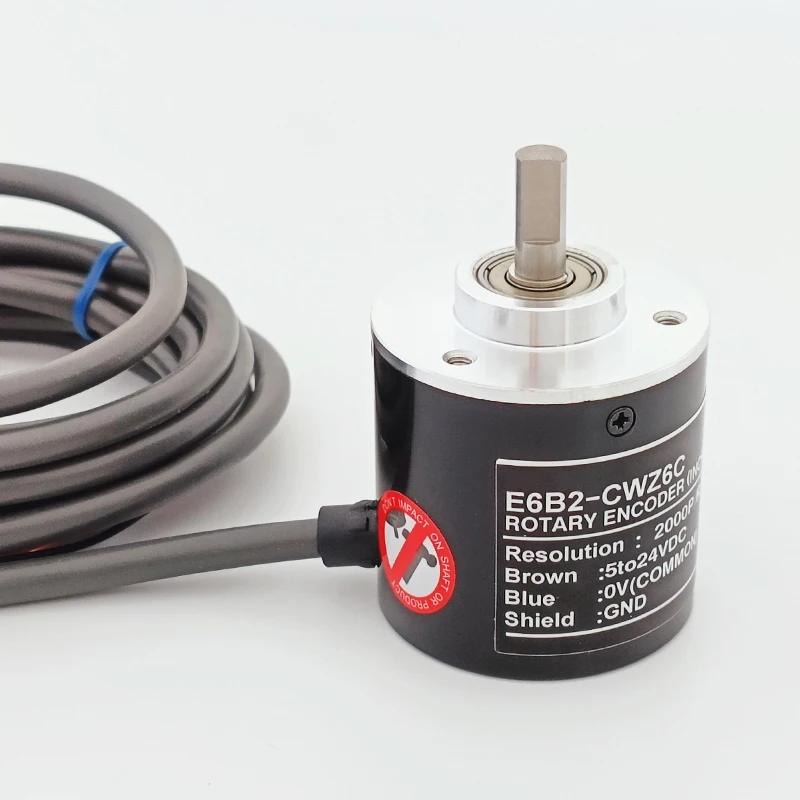 Free Shipping E6B2CWZ6C Optical Rotary Encoder E6B2-CWZ6C, Optional 2500 2000 1800 1024 1000 600 500 400 360 200 100 60 40 30 20