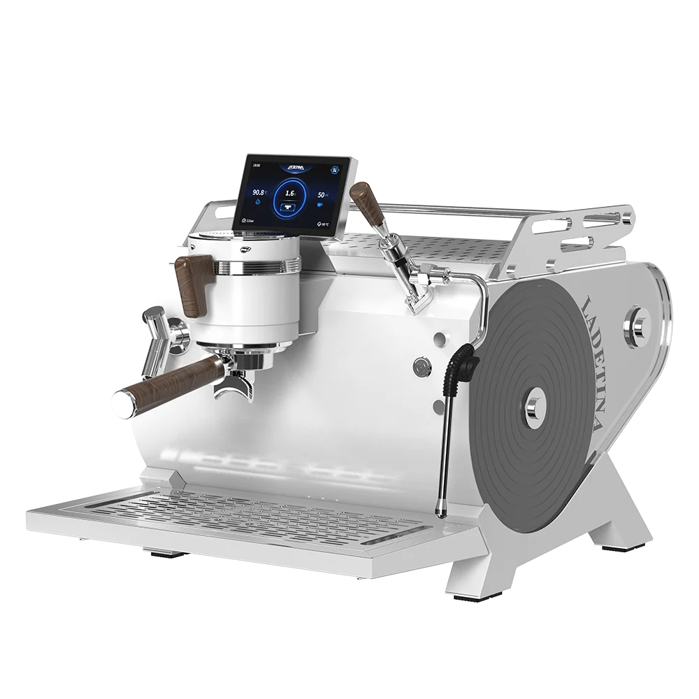 Semi‑Automatic Espresso Coffee Machine,3500W 220‑240V Single Boiler 9 Bar Pressure Commercial Coffee Maker For Coffee Shop