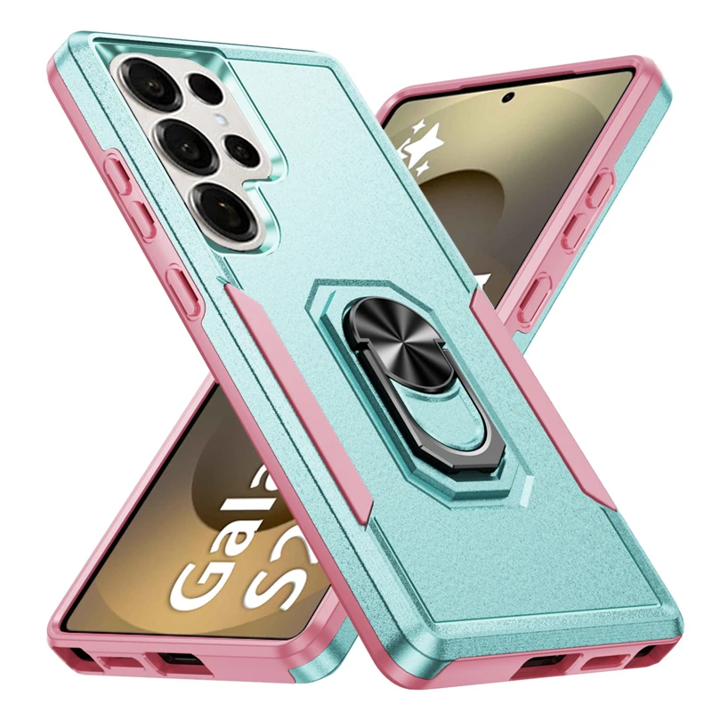 حافظة لهاتف سامسونج جالاكسي S25 S24 S23 S22 S21 S20 Ultra Plus غطاء حامل مغناطيسي #1