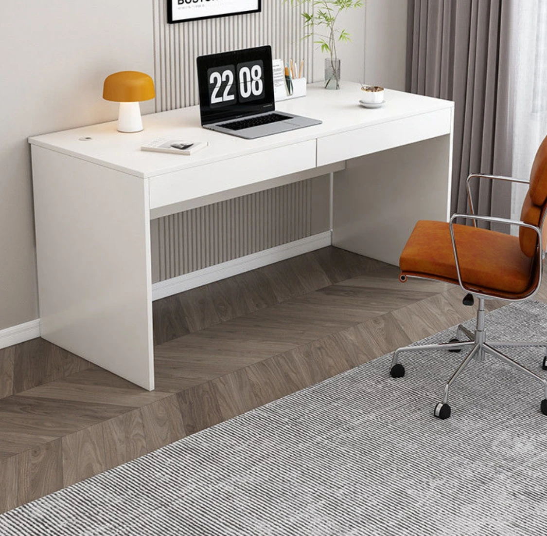 Luxury Office Furniture Desk Wooden Computer Desk Office Computer Working Table Home Office Desk