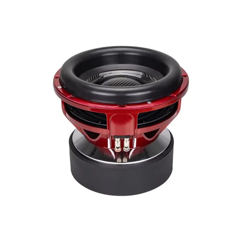 2024 New OEM 12 Inch Car Subwoofers Red AI Basket RMS 3500W High SPL Auto Power Audio Speaker Max 7000W Top Quality Bass Woofers view 2
