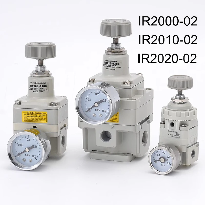  Precise Reducing Valve Air Pressure Regulator Precision Regulator IR1000-01 IR1010-01 IR1020-01BG IR2000-02 IR2010-02BG
