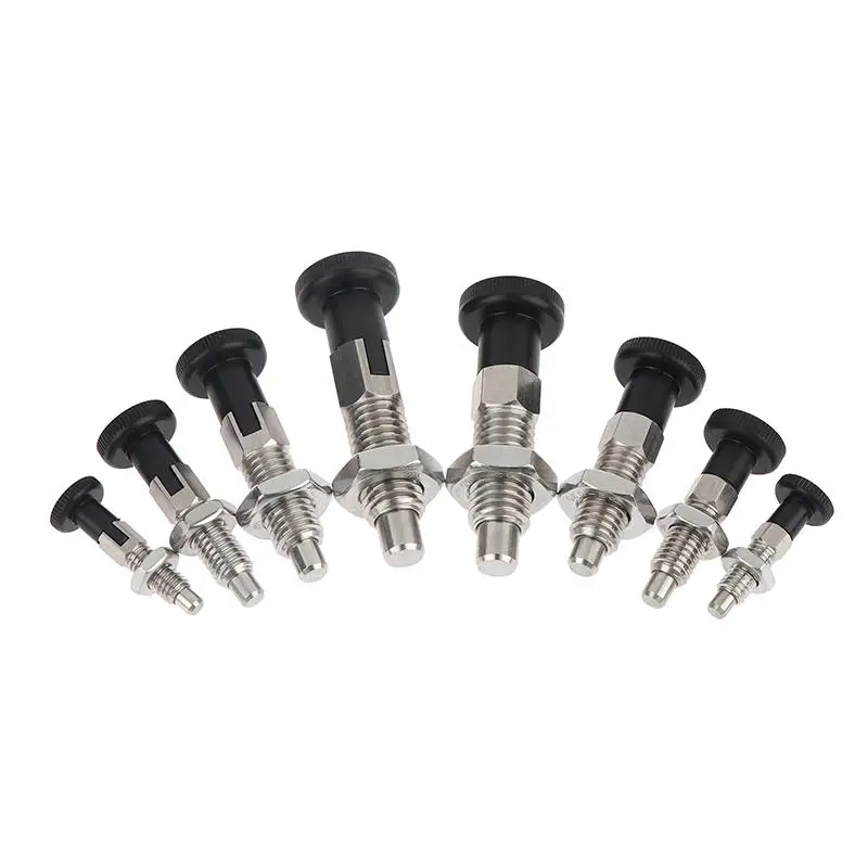 Ball Nose Spring Plunger with Knob for Quick Indexing in Assembly Lines