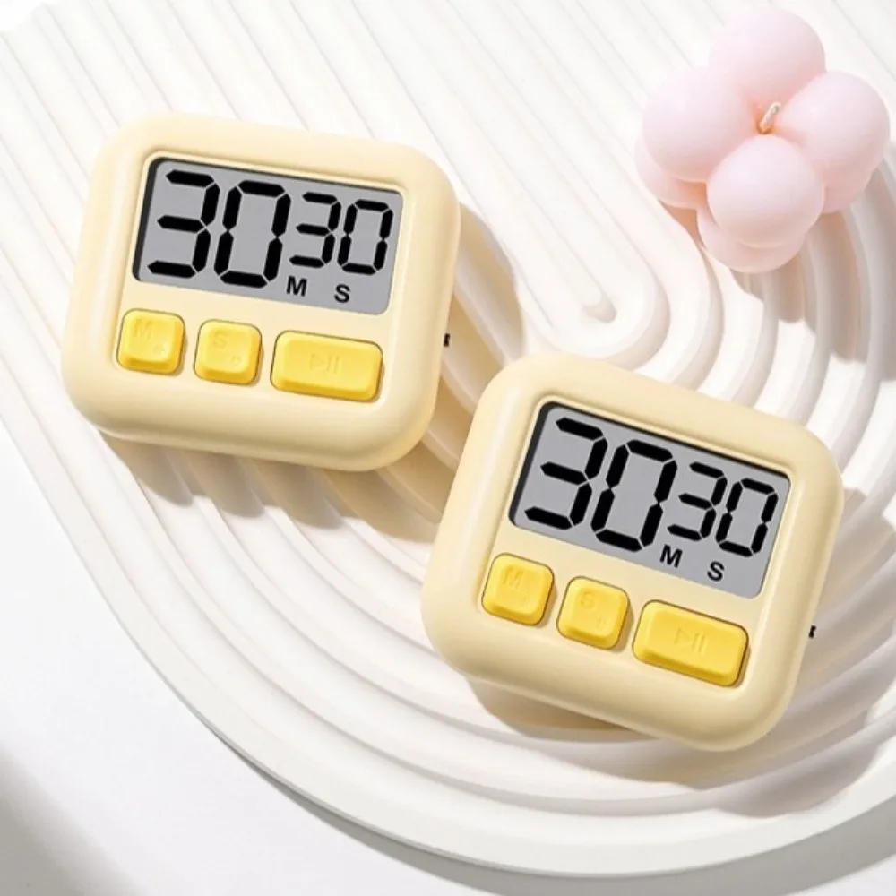 Creative LCD Digital Kitchen Timer Stopwatch Multifunctional Digital Timer Countdown Alarm Clock Kitchen Use