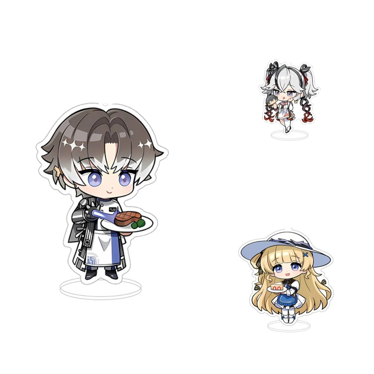10CM Wuthering Waves Acrylic Stand Ornaments Rumi Zoey Mira Decorations Cosplay Accessories Christmas Gifts