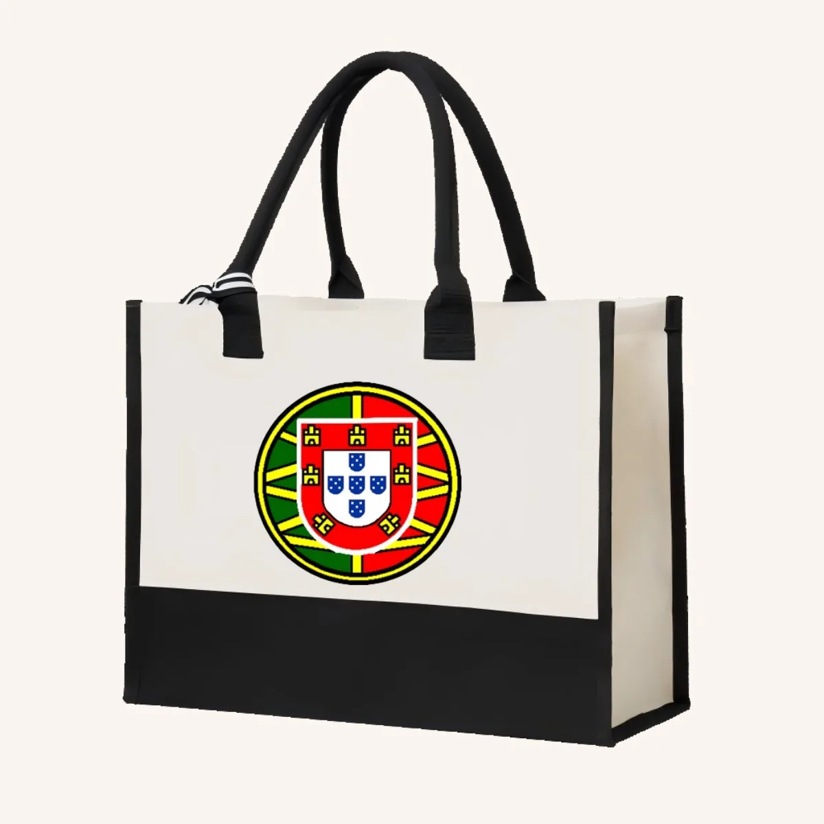 معطف الأسلحة في البرتغال 2026 وصول جديد موضة عملية واسعة قابلة لإعادة الاستخدام حمل حقيبة نمط طباعة 2 لهجة الثقيلة كبيرة #4