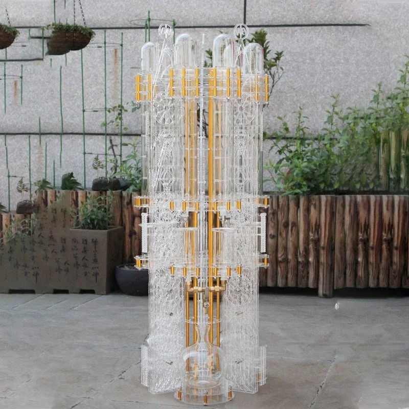Church ice drop pot acrylic plus large ice drop 4000ml coffee pot household drip coffee machine